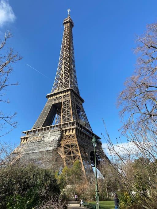 Small Studio Near Eiffel Tower Paris Exterior foto